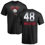 Men's Arizona Diamondbacks Blake Walston ＃48 Midnight Mascot T-Shirt - Black