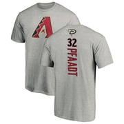 Men's Arizona Diamondbacks Brandon Pfaadt ＃32 Backer T-Shirt Ash