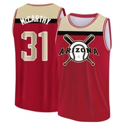 Men's Arizona Diamondbacks Jake McCarthy ＃31 Legend Baseball Tank Top - Red/Yellow