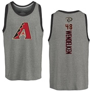 Men's Arizona Diamondbacks J.B. Wendelken ＃48 Backer Tank Top Ash