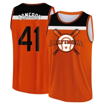 Men's Baltimore Orioles Daz Cameron ＃41 Legend Baseball Tank Top - Orange/Black