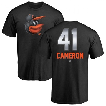 Men's Baltimore Orioles Daz Cameron ＃41 Midnight Mascot T-Shirt - Black