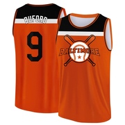 Men's Baltimore Orioles Don Buford ＃9 Legend Baseball Tank Top - Orange/Black