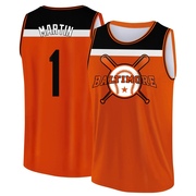 Men's Baltimore Orioles Richie Martin ＃1 Legend Baseball Tank Top - Orange/Black