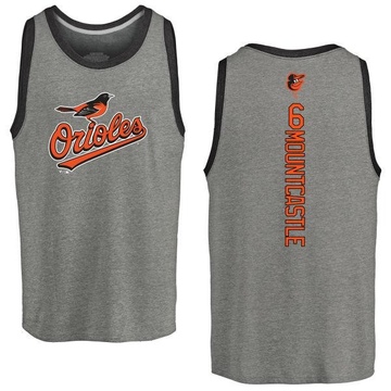 Men's Baltimore Orioles Ryan Mountcastle ＃6 Backer Tank Top Ash