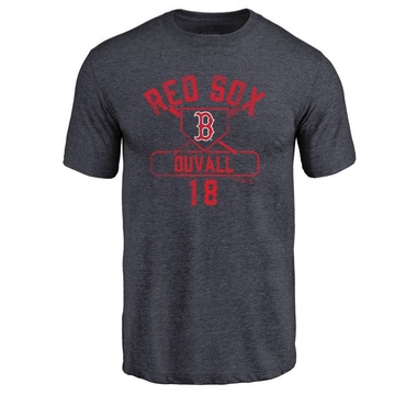 Men's Boston Red Sox Adam Duvall ＃18 Base Runner T-Shirt - Navy