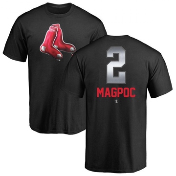 Men's Boston Red Sox Adam Magpoc ＃2 Midnight Mascot T-Shirt - Black