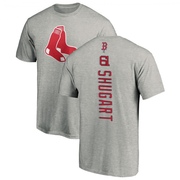 Men's Boston Red Sox Chase Shugart ＃61 Backer T-Shirt Ash