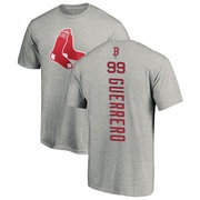 Men's Boston Red Sox Luis Guerrero ＃99 Backer T-Shirt Ash