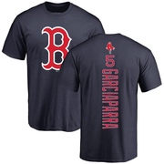 Men's Boston Red Sox Nomar Garciaparra ＃5 Backer T-Shirt - Navy