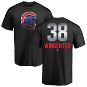 Men's Chicago Cubs Trey Wingenter ＃38 Midnight Mascot T-Shirt - Black