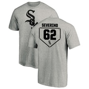 Men's Chicago White Sox Anderson Severino ＃62 RBI T-Shirt Heathered - Gray