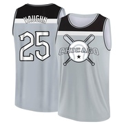 Men's Chicago White Sox Andrew Vaughn ＃25 Legend Baseball Tank Top - Gray/Black