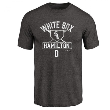 Men's Chicago White Sox Billy Hamilton ＃0 Base Runner T-Shirt - Black