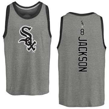 Men's Chicago White Sox Bo Jackson ＃8 Backer Tank Top Ash