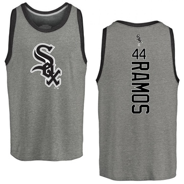 Men's Chicago White Sox Bryan Ramos ＃44 Backer Tank Top Ash