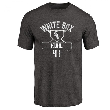 Men's Chicago White Sox Chad Kuhl ＃41 Base Runner T-Shirt - Black