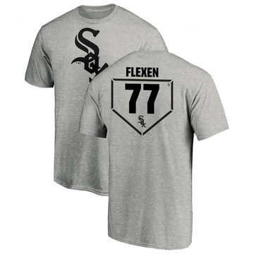 Men's Chicago White Sox Chris Flexen ＃77 RBI T-Shirt Heathered - Gray