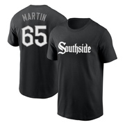 Men's Chicago White Sox Davis Martin ＃65 City Connect Name & Number T-Shirt - Black