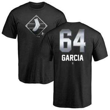 Men's Chicago White Sox Deivi Garcia ＃64 Midnight Mascot T-Shirt - Black