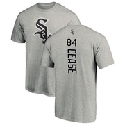 Men's Chicago White Sox Dylan Cease ＃84 Backer T-Shirt Ash