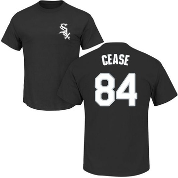 Men's Chicago White Sox Dylan Cease ＃84 Roster Name & Number T-Shirt - Black