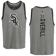 Men's Chicago White Sox Earl Averill ＃31 Backer Tank Top Ash