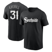 Men's Chicago White Sox Earl Averill ＃31 City Connect Name & Number T-Shirt - Black