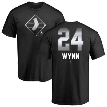 Men's Chicago White Sox Early Wynn ＃24 Midnight Mascot T-Shirt - Black