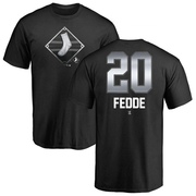 Men's Chicago White Sox Erick Fedde ＃20 Midnight Mascot T-Shirt - Black