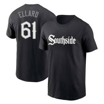 Men's Chicago White Sox Fraser Ellard ＃61 City Connect Name & Number T-Shirt - Black