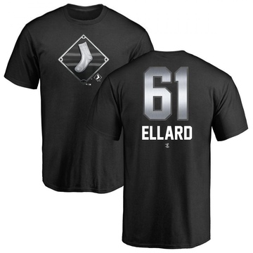 Men's Chicago White Sox Fraser Ellard ＃61 Midnight Mascot T-Shirt - Black