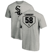 Men's Chicago White Sox Jimmy Lambert ＃58 RBI T-Shirt Heathered - Gray