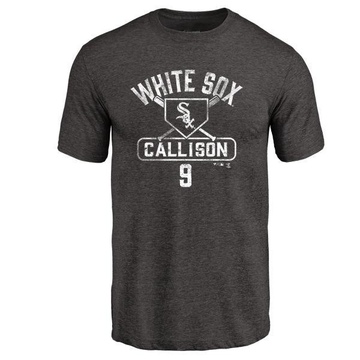 Men's Chicago White Sox Johnny Callison ＃9 Base Runner T-Shirt - Black