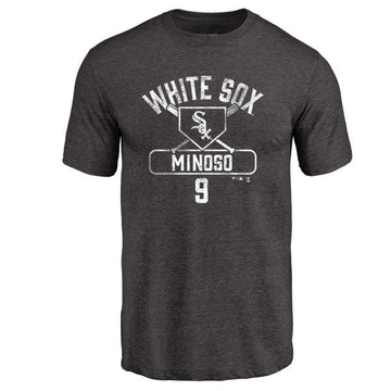 Men's Chicago White Sox Minnie Minoso ＃9 Base Runner T-Shirt - Black