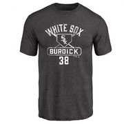 Men's Chicago White Sox Peyton Burdick ＃38 Base Runner T-Shirt - Black