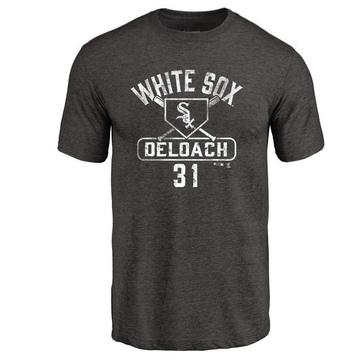 Men's Chicago White Sox Zach DeLoach ＃31 Base Runner T-Shirt - Black