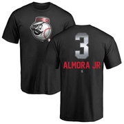 Men's Cincinnati Reds Albert Almora Jr. ＃3 Midnight Mascot T-Shirt - Black