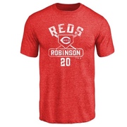 Men's Cincinnati Reds Frank Robinson ＃20 Base Runner T-Shirt - Red