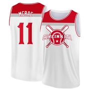 Men's Cincinnati Reds Hal Mcrae ＃11 Legend Baseball Tank Top - White/Red