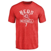 Men's Cincinnati Reds Kevin Mitchell ＃7 Base Runner T-Shirt - Red