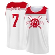 Men's Cincinnati Reds Kevin Mitchell ＃7 Legend Baseball Tank Top - White/Red