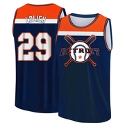 Men's Detroit Tigers Mickey Lolich ＃29 Legend Baseball Tank Top - Navy/Orange