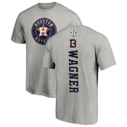 Men's Houston Astros Billy Wagner ＃13 Backer T-Shirt Ash