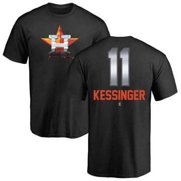 Men's Houston Astros Grae Kessinger ＃11 Midnight Mascot T-Shirt - Black