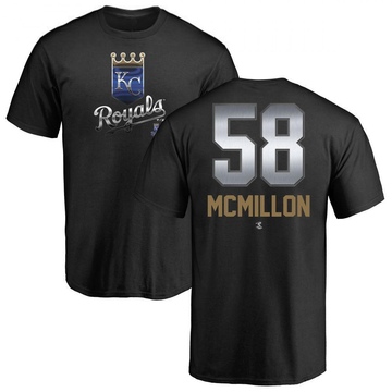 Men's Kansas City Royals John McMillon ＃58 Midnight Mascot T-Shirt - Black