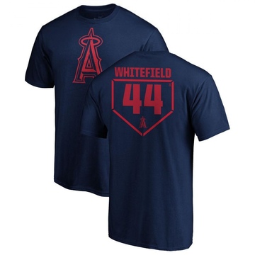 Men's Los Angeles Angels Aaron Whitefield ＃44 RBI T-Shirt - Navy