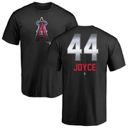 Men's Los Angeles Angels Ben Joyce ＃44 Midnight Mascot T-Shirt - Black