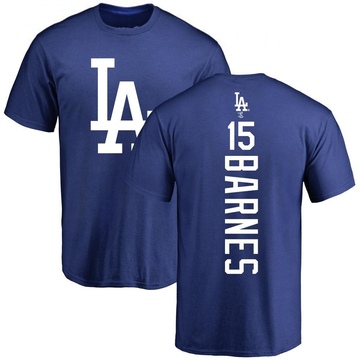 Men's Los Angeles Dodgers Austin Barnes ＃15 Backer T-Shirt - Royal