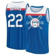 Men's Los Angeles Dodgers Bill Buckner ＃22 Legend Baseball Tank Top - Royal/White